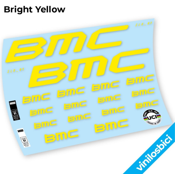 BMC Team Machine SLR01 2021 Pegatinas en vinilo adhesivo cuadro (4)