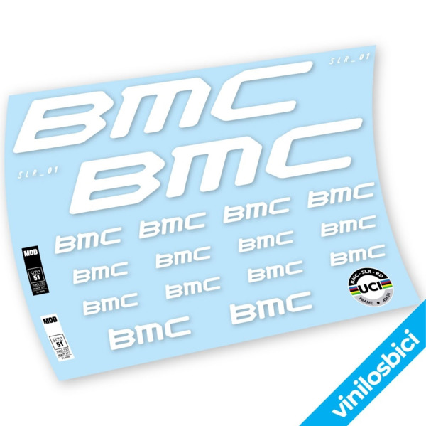 BMC Team Machine SLR01 2021 Pegatinas en vinilo adhesivo cuadro (5)