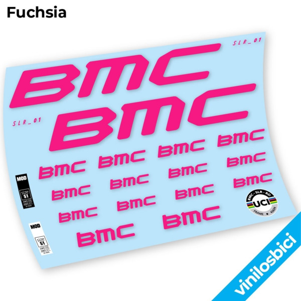 BMC Team Machine SLR01 2021 Pegatinas en vinilo adhesivo cuadro (8)