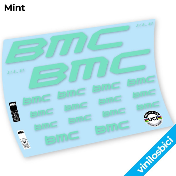 BMC Team Machine SLR01 2021 Pegatinas en vinilo adhesivo cuadro (13)