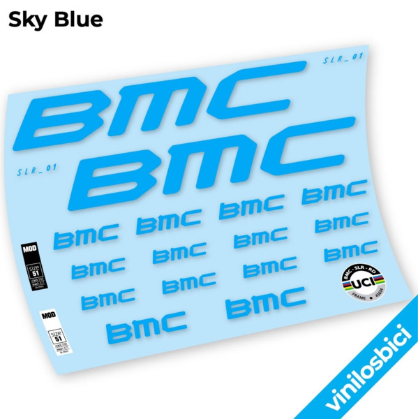 BMC Team Machine SLR01 2021 Pegatinas en vinilo adhesivo cuadro (21)