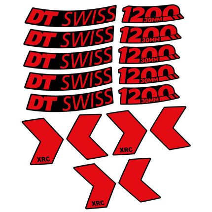 Pegatinas para MTB DT Swiss XRC 1200 30 en vinilo adhesivo stickers graphics calcas adesivi autocollants