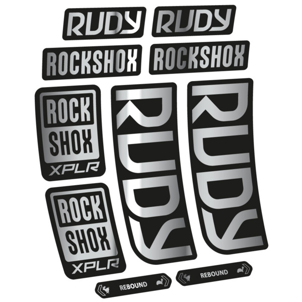 RockShox Rudy 2023 Pegatinas en vinilo adhesivo Horquilla (16)