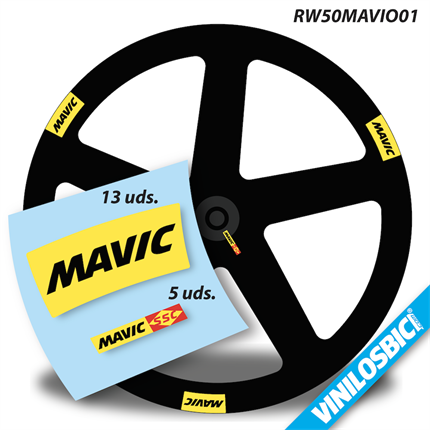 Mavic IO RIO, pegatinas vinilo adhesivo llantas decals stickers