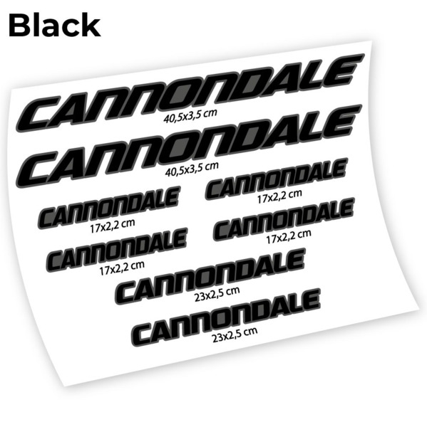 Cannondale Pegatinas en vinilo adhesivo cuadro (3)
