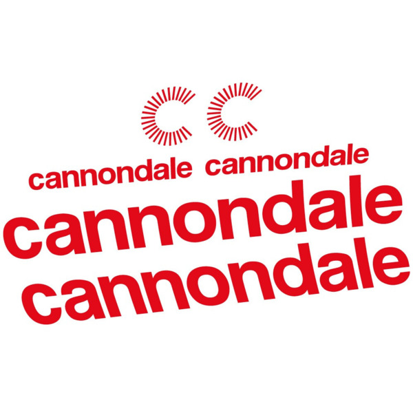 Cannondale Pegatinas en vinilo adhesivo Cuadro (1)