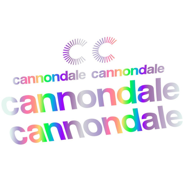 Cannondale Pegatinas en vinilo adhesivo Cuadro (8)