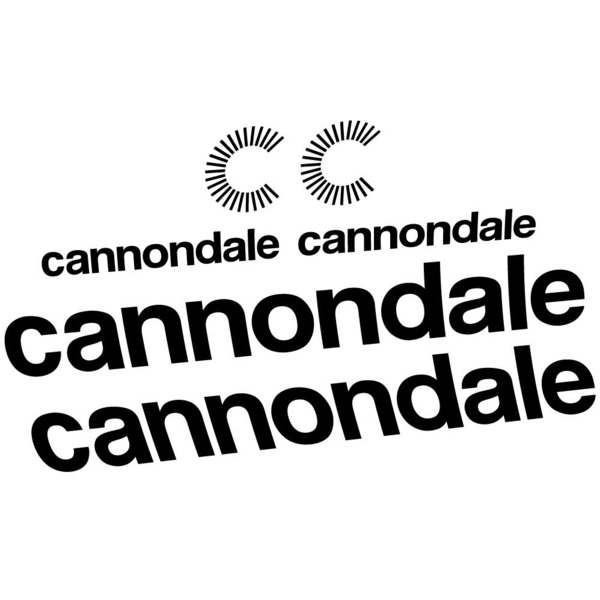 Cannondale Pegatinas en vinilo adhesivo Cuadro (12)