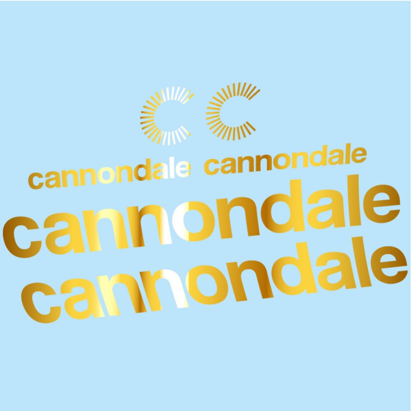 Cannondale Pegatinas en vinilo adhesivo Cuadro (14)
