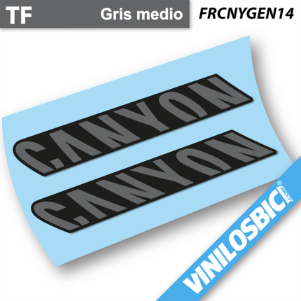 Pegatinas para Cuadro Canyon en vinilo adhesivo stickers graphics calcas adesivi autocollants