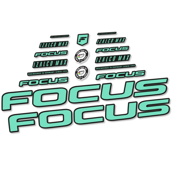 Focus Izalco Max 9.7 Pegatinas en vinilo adhesivo Cuadro (9)