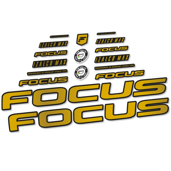 Focus Izalco Max 9.7 Pegatinas en vinilo adhesivo Cuadro (13)