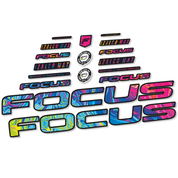 Focus Izalco Max 9.7 Pegatinas en vinilo adhesivo Cuadro (17)