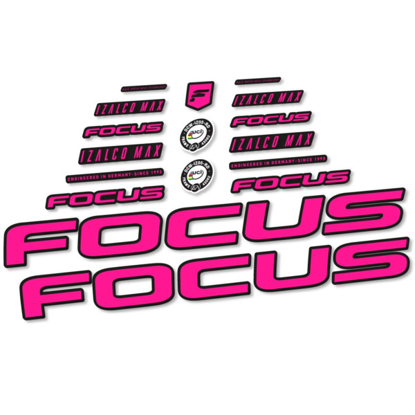Focus Izalco Max 9.7 Pegatinas en vinilo adhesivo Cuadro (20)