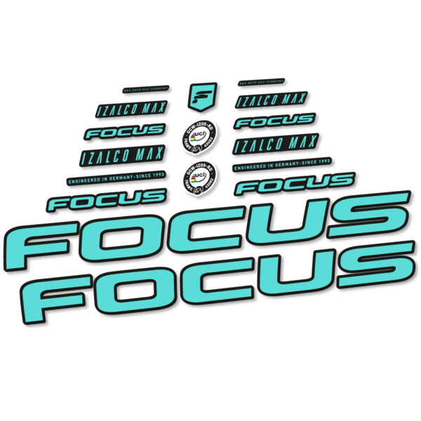 Focus Izalco Max 9.7 Pegatinas en vinilo adhesivo Cuadro (22)