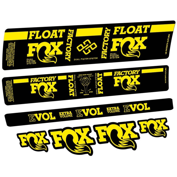 Fox DPS Factory 2019 Pegatinas en vinilo adhesivo Amortiguador (3)