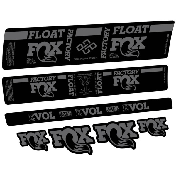 Fox DPS Factory 2019 Pegatinas en vinilo adhesivo Amortiguador (7)