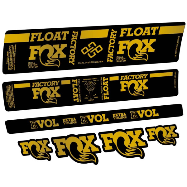 Fox DPS Factory 2019 Pegatinas en vinilo adhesivo Amortiguador (13)