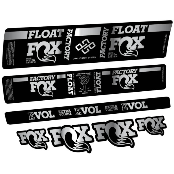 Fox DPS Factory 2019 Pegatinas en vinilo adhesivo Amortiguador (16)