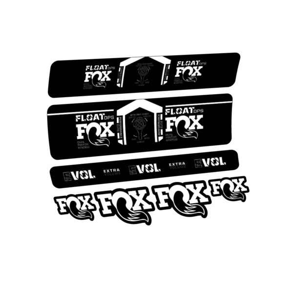 Fox DPS Performance Elite 2021 Pegatinas en vinilo adhesivo Amortiguador (6)