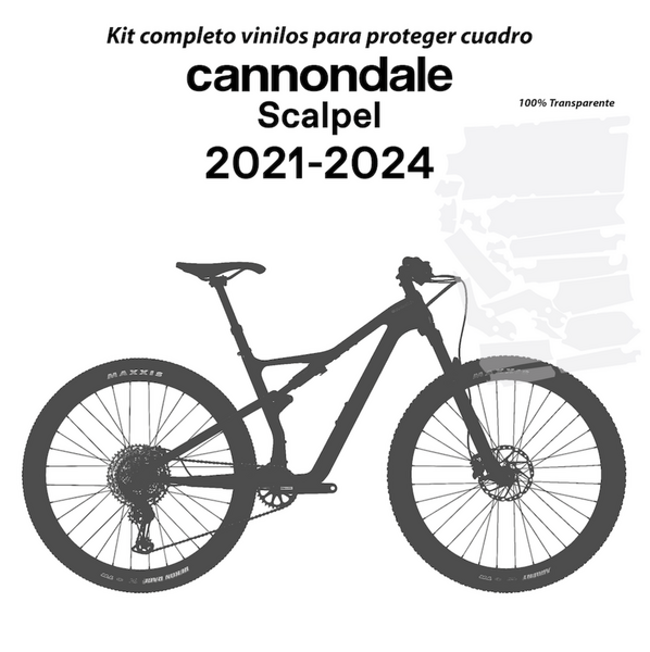 Juego protección integral Cannondale Scalpel 2021-2024 para cuadro