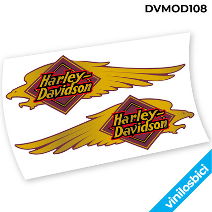 ▷▷🥇Pegatinas Harley Davidson para moto en vinilo 🥇 ✅