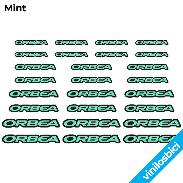 Logos Orbea Pegatinas en vinilo adhesivo Casco