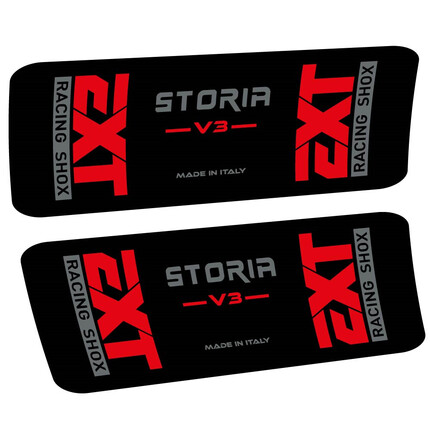 Pegatinas para Amortiguador EXT Storia V3 en vinilo adhesivo stickers graphics calcas adesivi autocollants