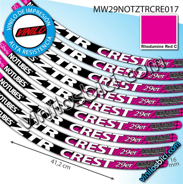 Notubes ZTR Crest 29" Vinilos