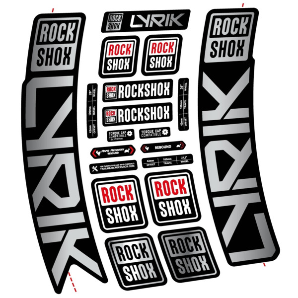 Rock Shox Lyrik 2023 Pegatinas en vinilo adhesivo Horquilla (15)