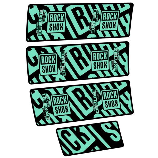 Rock Shox Super Deluxe Select Plus Pegatinas en vinilo adhesivo Amortiguador (9)