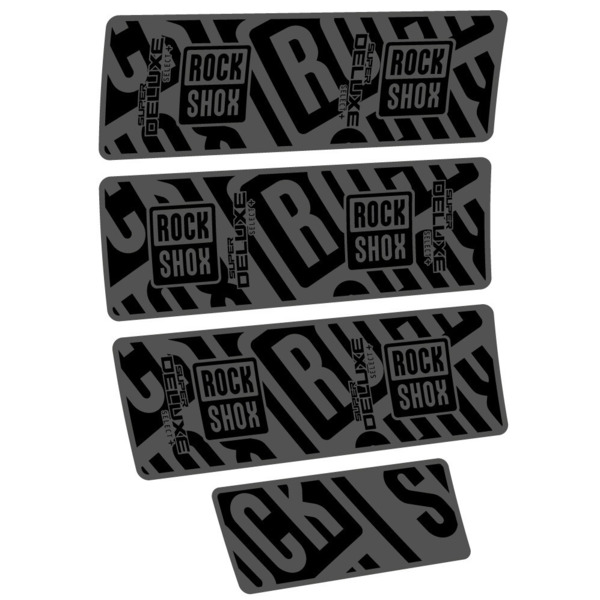 Rock Shox Super Deluxe Select Plus Pegatinas en vinilo adhesivo Amortiguador (12)