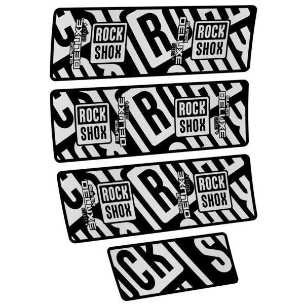 Rock Shox Super Deluxe Select Plus Pegatinas en vinilo adhesivo Amortiguador (15)