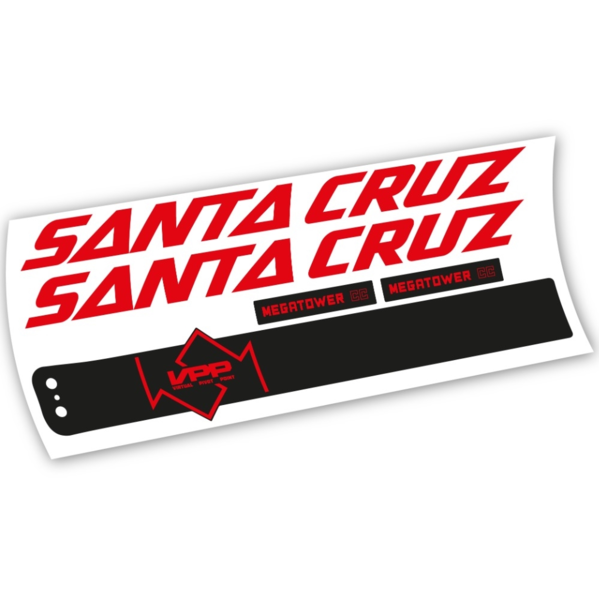 Santa Cruz Megatower CC 2020 Pegatinas en vinilo adhesivo Cuadro