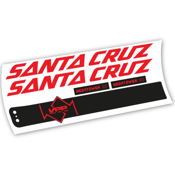 Santa Cruz Megatower CC 2020 Pegatinas en vinilo adhesivo Cuadro (18)