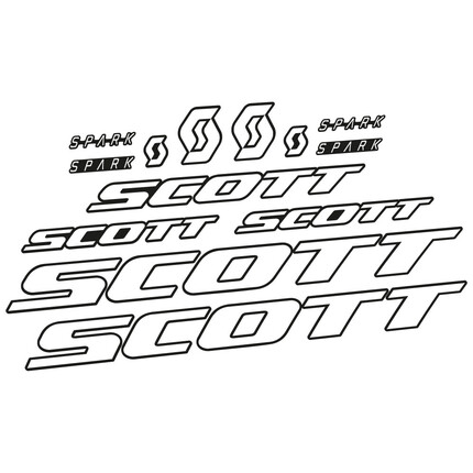 Pegatinas para Scott Spark RC 2022 en vinilo adhesivo