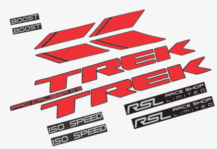 Pegatinas para Cuadro Trek Procaliber 9.9 SL Race Shop Limited 2017 en vinilo adhesivo stickers graphics calcas adesivi autocollants