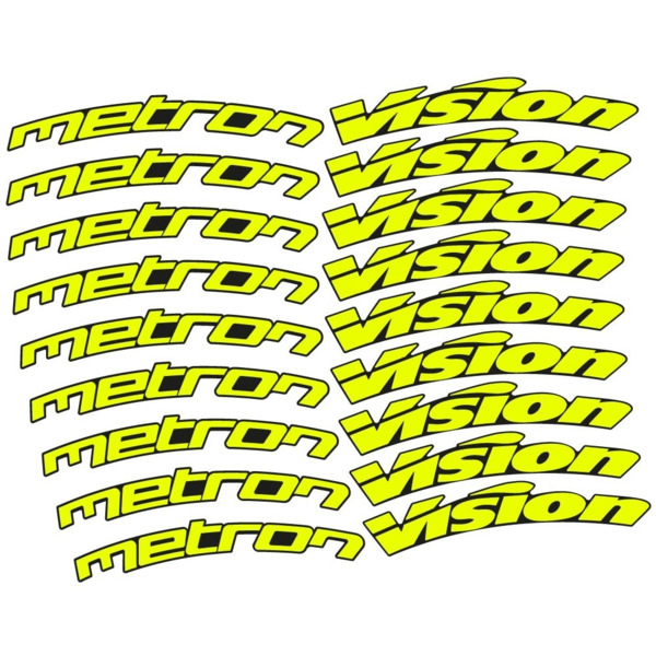 Vision Metron 30 Disc Pegatinas en vinilo adhesivo Llanta Carretera (2)