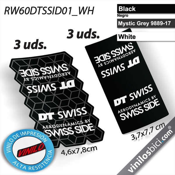 DT Swiss vinilos adhesivos