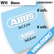 Abus pegatinas en vinilo adhesivo