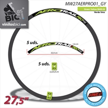 Aerotrail 27,5" pegatinas vinilo adhesivo