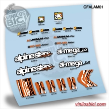 Alpinestars Al-Mega DX Adhesivos
