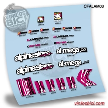 Alpinestars Al-Mega DX Adhesivos