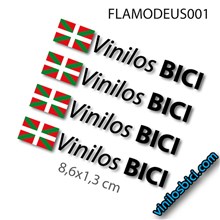 Bandera P.Vasco+Tu Nombre vinilos
