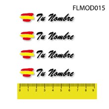 Bandera + Nombre