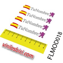 Bandera + Nombre