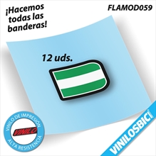 Bandera, pegatinas vinilo adhesivo