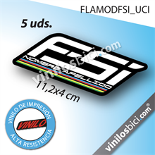 FSI +Bandera y Nombre, vinilos adhesivos
