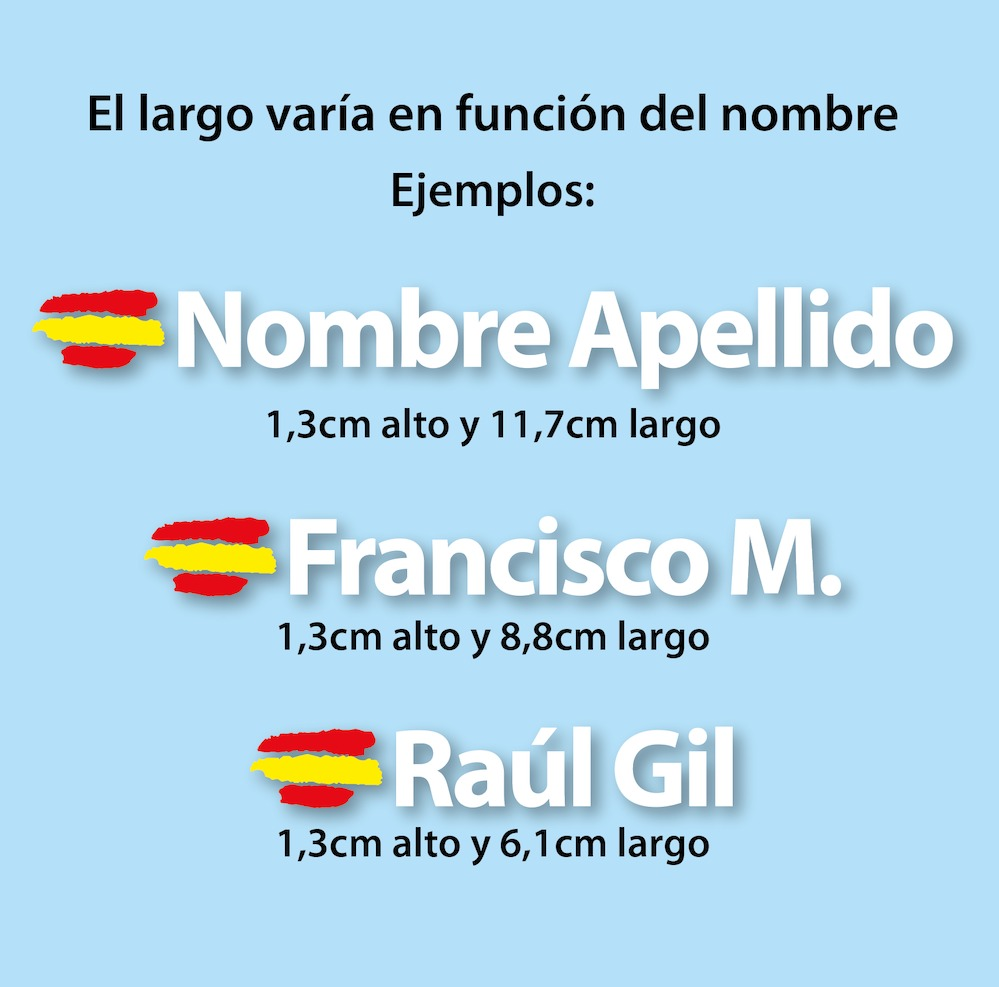 Bandera+Tu Nombre, vinilos adhesivos (1)