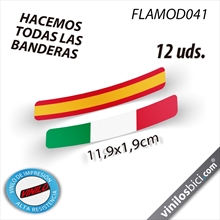 Bandera, vinilos adhesivos